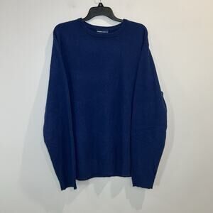 Presidents Club Fy23 100% Cashmere Men’s Sweater Size X-Large Tall Navy Blue